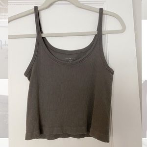Brandy Melville Cropped Cotton Tank